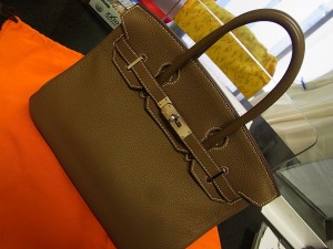 バーキン30　エトゥープ