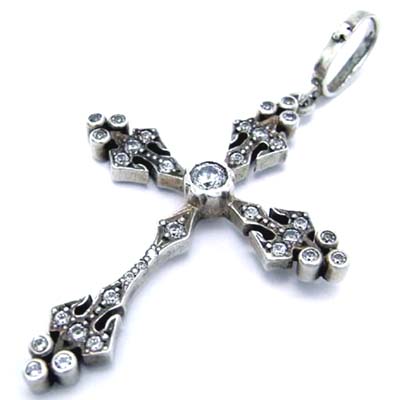 スモール エンジェル クロス ペンダント