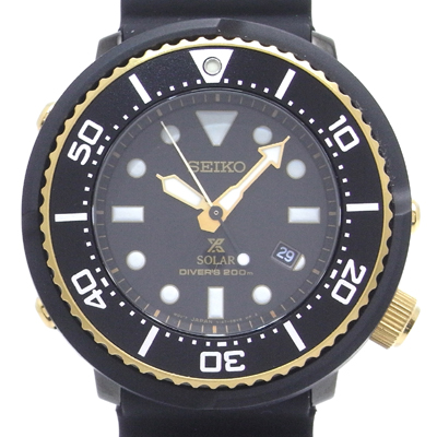 SEIKO セイコー プロスペックス V147-0BB0 SBDN208 3000本限定 ブラック ダイヤル 文字盤 ソーラー 46mm SS