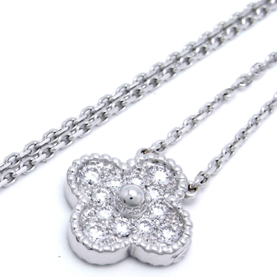 ヴィンテージ アルハンブラ ダイヤモンド ネックレス