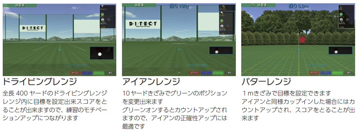 ラウンドモード・オンコーストレーニングモード